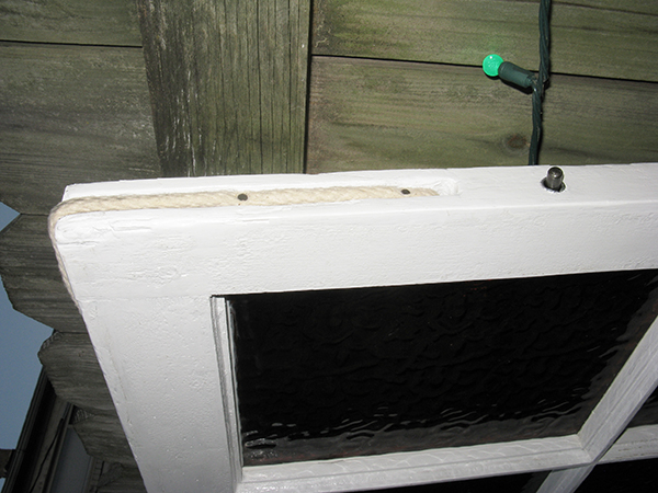 New Cord and Lock Finished View